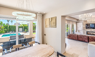 Luxueuze villa met entertainment-level en gastenverblijf te koop in Nueva Andalucía, Marbella 799981 