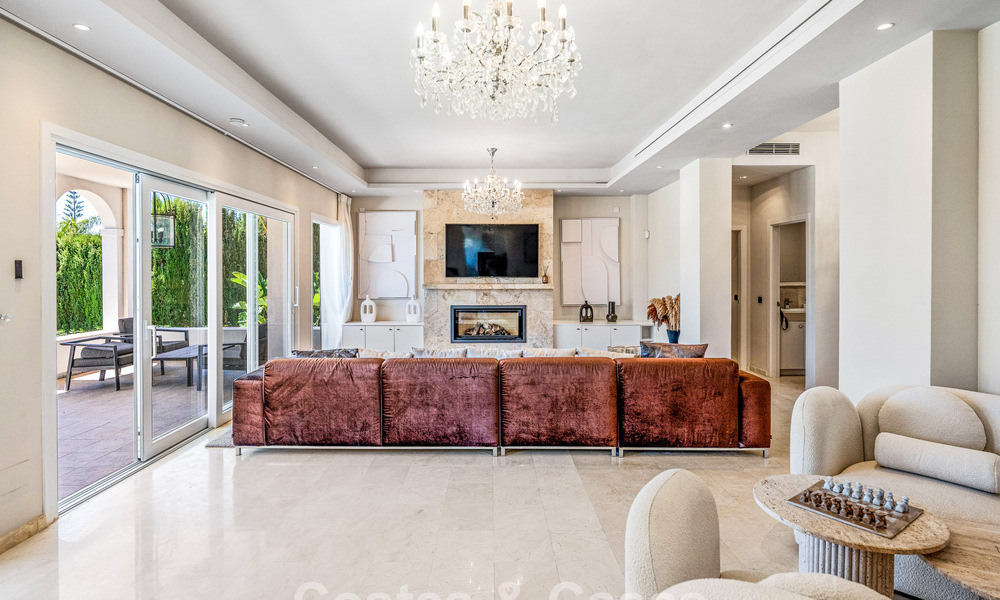 Luxueuze villa met entertainment-level en gastenverblijf te koop in Nueva Andalucía, Marbella 799982