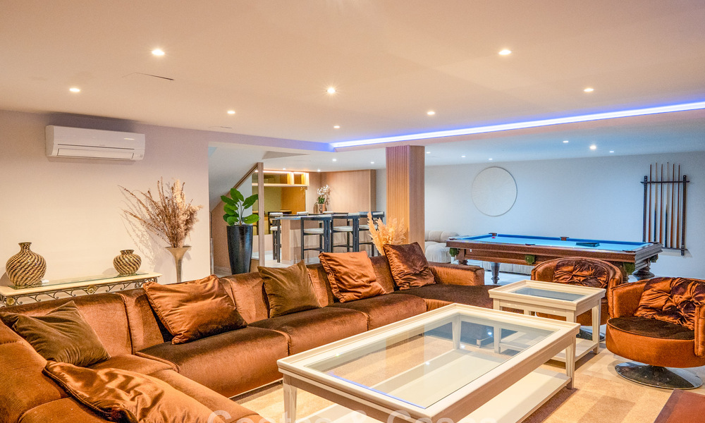 Luxueuze villa met entertainment-level en gastenverblijf te koop in Nueva Andalucía, Marbella 800010