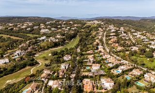Prachtig, eigentijds gerenoveerde, Andalusische villa met panoramisch zeezicht te koop in Sotogrande, Costa del Sol 799836 