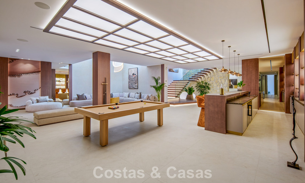 Hedendaagse design villa met panoramisch uitzicht te koop in Nueva Andalucia’s golfvallei, Marbella 800092