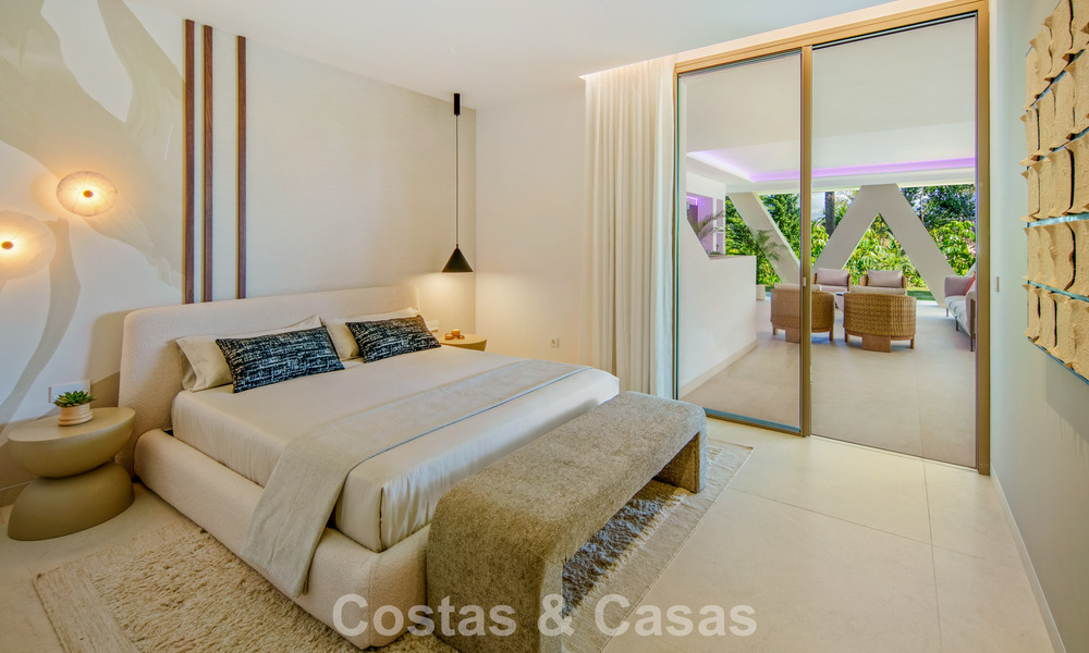 Hedendaagse design villa met panoramisch uitzicht te koop in Nueva Andalucia’s golfvallei, Marbella 800114
