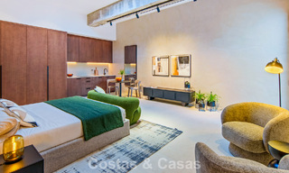 Hedendaagse design villa met panoramisch uitzicht te koop in Nueva Andalucia’s golfvallei, Marbella 800118 