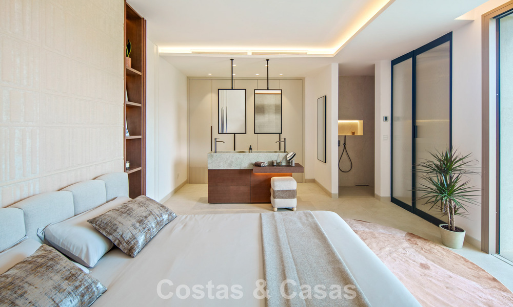 Hedendaagse design villa met panoramisch uitzicht te koop in Nueva Andalucia’s golfvallei, Marbella 800155
