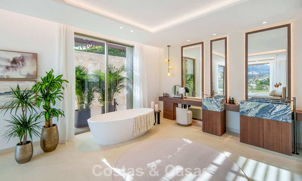 Hedendaagse design villa met panoramisch uitzicht te koop in Nueva Andalucia’s golfvallei, Marbella 800161