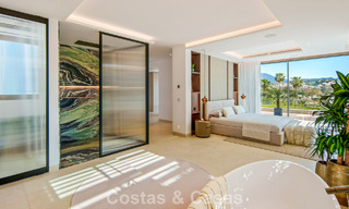 Hedendaagse design villa met panoramisch uitzicht te koop in Nueva Andalucia’s golfvallei, Marbella 800163 