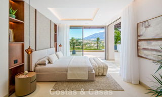 Hedendaagse design villa met panoramisch uitzicht te koop in Nueva Andalucia’s golfvallei, Marbella 800164 