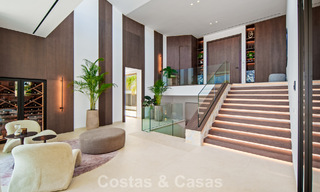 Hedendaagse design villa met panoramisch uitzicht te koop in Nueva Andalucia’s golfvallei, Marbella 800175 