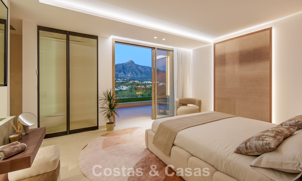 Hedendaagse design villa met panoramisch uitzicht te koop in Nueva Andalucia’s golfvallei, Marbella 800187