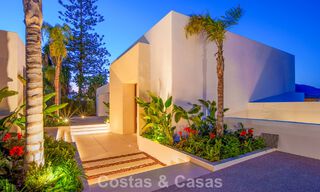 Hedendaagse design villa met panoramisch uitzicht te koop in Nueva Andalucia’s golfvallei, Marbella 800196 