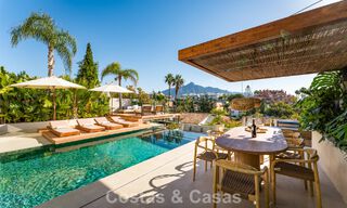Modern, gerenoveerd luxevilla met prachtig uitzicht te koop in Nueva Andalucia, Marbella 800344 