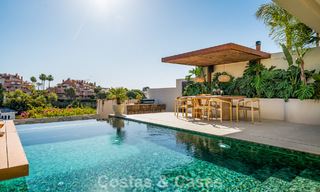 Modern, gerenoveerd luxevilla met prachtig uitzicht te koop in Nueva Andalucia, Marbella 800349 