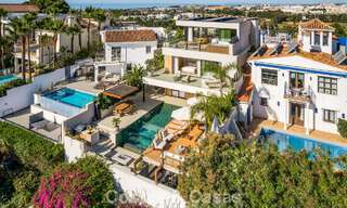 Modern, gerenoveerd luxevilla met prachtig uitzicht te koop in Nueva Andalucia, Marbella 800362 