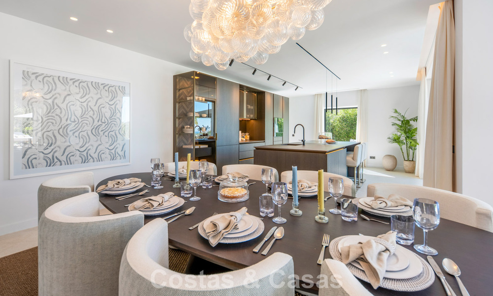 Moderne mediterrane luxevilla te koop in een afgeschermde community in Marbella - Benahavis 800397