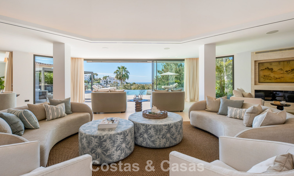 Moderne mediterrane luxevilla te koop in een afgeschermde community in Marbella - Benahavis 800409