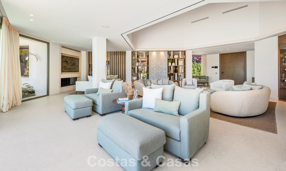 Moderne mediterrane luxevilla te koop in een afgeschermde community in Marbella - Benahavis 800414
