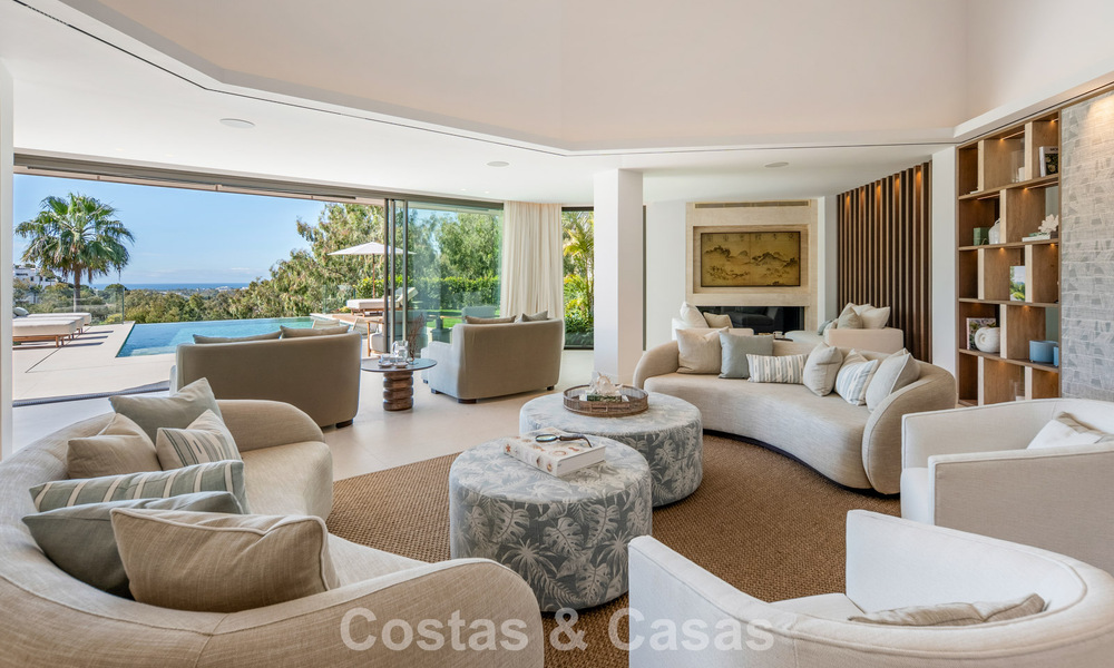 Moderne mediterrane luxevilla te koop in een afgeschermde community in Marbella - Benahavis 800417