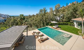 Moderne mediterrane luxevilla te koop in een afgeschermde community in Marbella - Benahavis 800452 