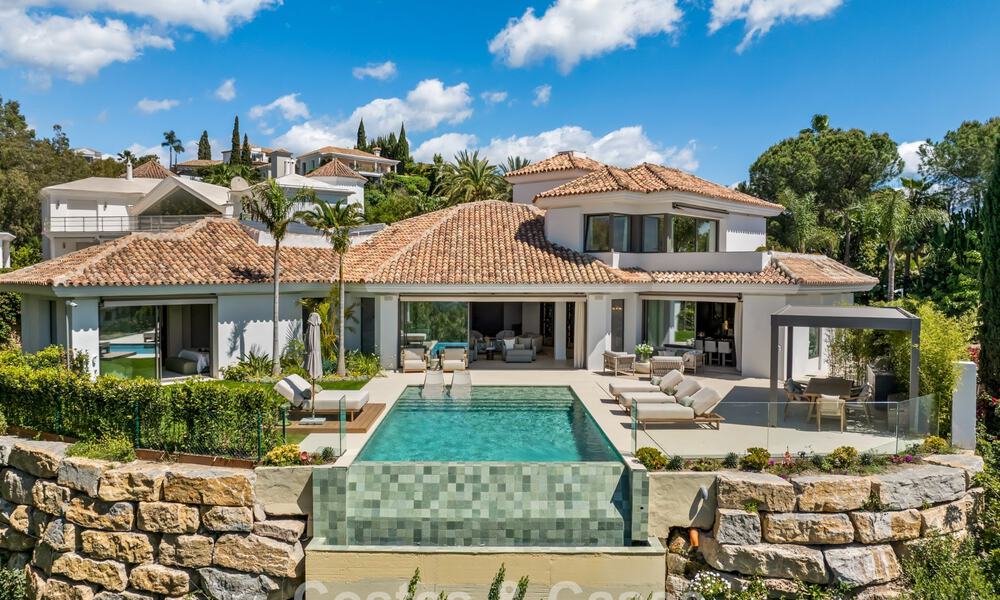 Moderne mediterrane luxevilla te koop in een afgeschermde community in Marbella - Benahavis 800471