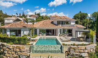 Moderne mediterrane luxevilla te koop in een afgeschermde community in Marbella - Benahavis 800471 