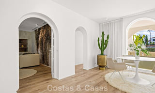 Mediterraanse, gelijkvloerse luxevilla te koop direct aan de golfbaan in Guadalmina, Marbella 800584 