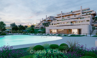 Nieuwe, contemporaine golfappartementen met zeezicht te koop nabij Sotogrande, Costa del Sol 800705 
