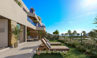 Nieuwe, contemporaine golfappartementen met zeezicht te koop nabij Sotogrande, Costa del Sol 800711 