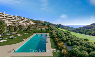 Nieuwe, contemporaine golfappartementen met zeezicht te koop nabij Sotogrande, Costa del Sol 800723 