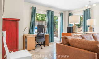 Ruime familievilla in een moderne Spaanse bouwstijl en adembenemend zeezicht te koop in Manilva, Costa del Sol 800653 