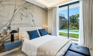 High-end luxevilla met minimalistisch design te koop in een gated urbanisatie net ten oosten van Marbella centrum 800690 