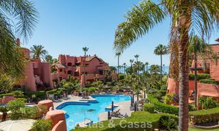 Exclusief duplex penthouse te koop aan het strand op de New Golden Mile tussen Marbella en Estepona 800755 