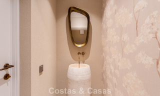 Exclusief duplex penthouse te koop aan het strand op de New Golden Mile tussen Marbella en Estepona 800778 
