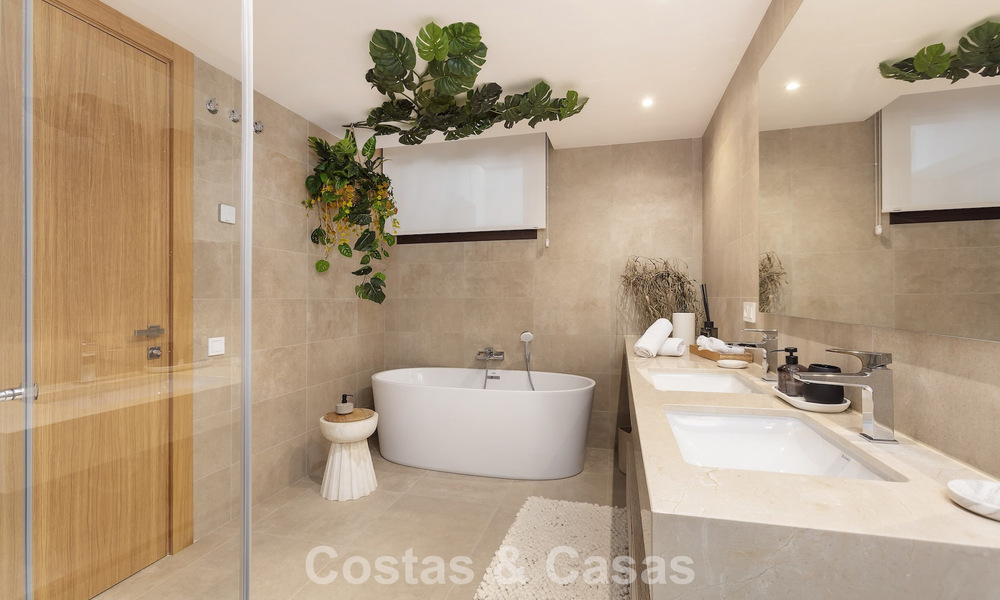 Eigentijdse luxevilla met panoramische vergezichten te koop in de heuvels van Marbella - Benahavis 800821