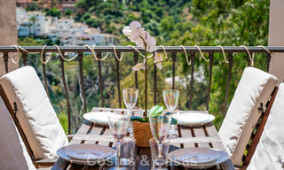 Ruime familiewoning te koop in een kleinschalige gated urbanisatie in het begeerde Nueva Andalucia, Marbella 801116 