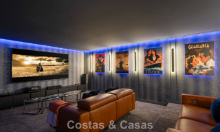 Indrukwekkende luxevilla met moderne minimalistische architectuur te koop in de heuvels van Oost-Marbella 801158 