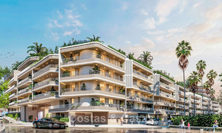 Moderne nieuwbouwappartementen met riante terrassen en zeezicht te koop in Torremolinos vlak bij La Carihuela, Malaga, Costa del Sol 801245 