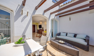 Prachtig 3-slaapkamer penthouse te koop met ruim dakterras in een golfomgeving van Marbella - Benahavis 801355 