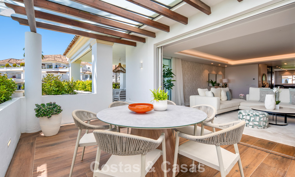 Ruim, luxe appartement te koop in een begeerd complex op de Golden Mile, Marbella 801401