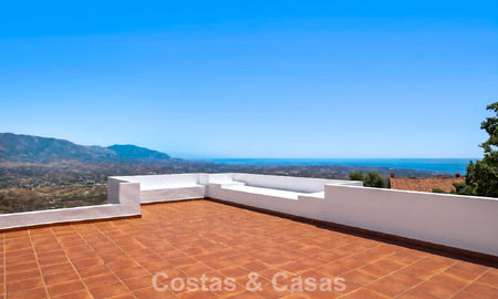 Royaal, modern penthouse met weidse vergezichten te koop ten oosten van Marbella 801487