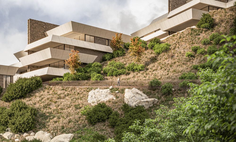 Innovatieve nieuwbouwwoningen met panoramisch zeezicht te koop in Benalmadena, Costa del Sol 801463