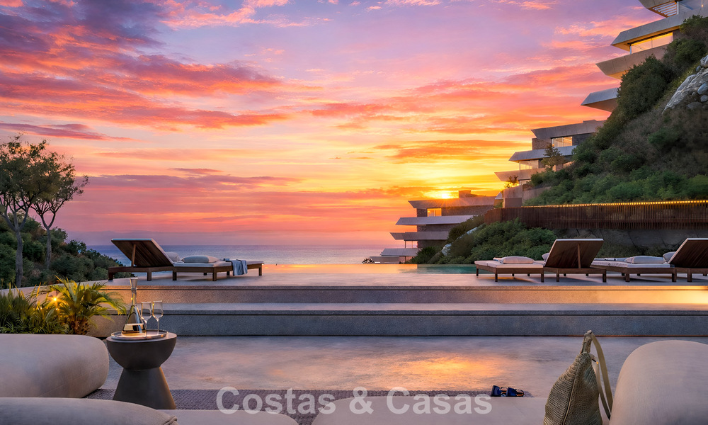 Innovatieve nieuwbouwwoningen met panoramisch zeezicht te koop in Benalmadena, Costa del Sol 801466