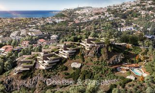 Innovatieve nieuwbouwwoningen met panoramisch zeezicht te koop in Benalmadena, Costa del Sol 801467 