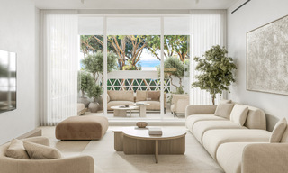 Gerenoveerd luxe appartement met zeezicht te koop in Playas del Duque in Puerto Banus, Marbella 801656 