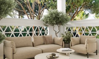 Gerenoveerd luxe appartement met zeezicht te koop in Playas del Duque in Puerto Banus, Marbella 801691 