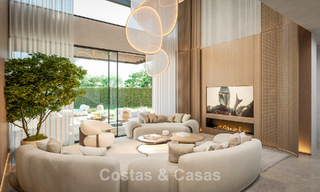 3 gloednieuwe luxevilla’s te koop op loopafstand van het strand en voorzieningen in San Pedro, Marbella 801630 