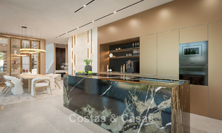 3 gloednieuwe luxevilla’s te koop op loopafstand van het strand en voorzieningen in San Pedro, Marbella 801632 