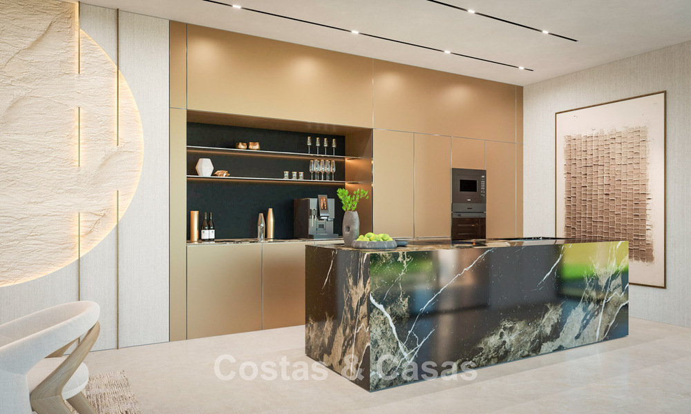 3 gloednieuwe luxevilla’s te koop op loopafstand van het strand en voorzieningen in San Pedro, Marbella 801633