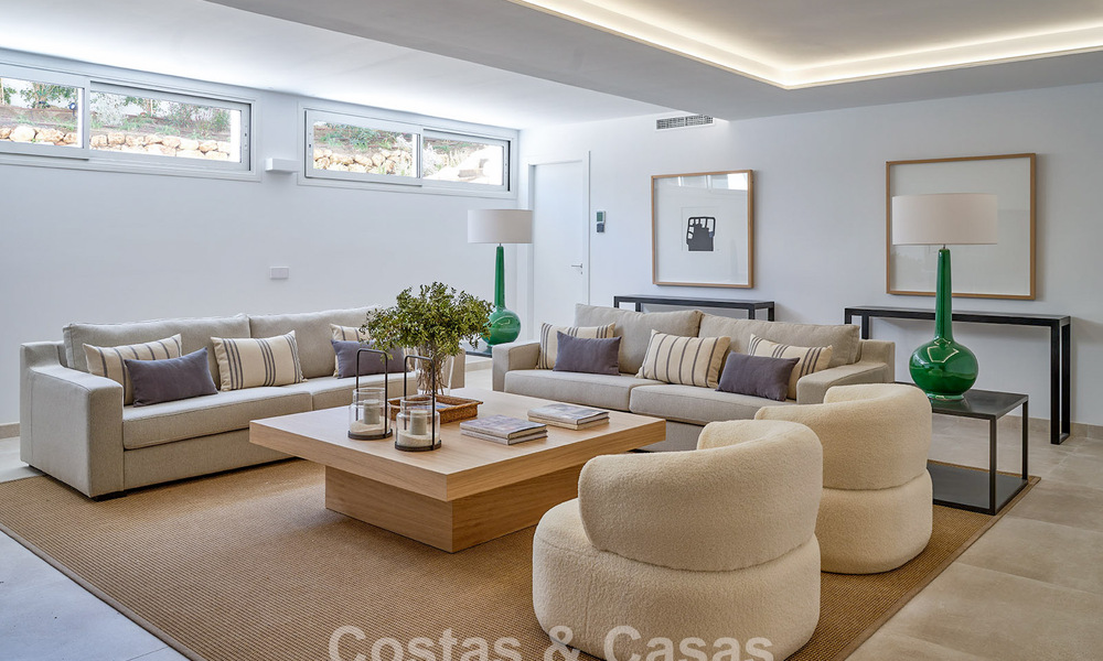 8 gesofisticeerde luxevilla’s met zeezicht te koop nabij Marbella centrum 801647