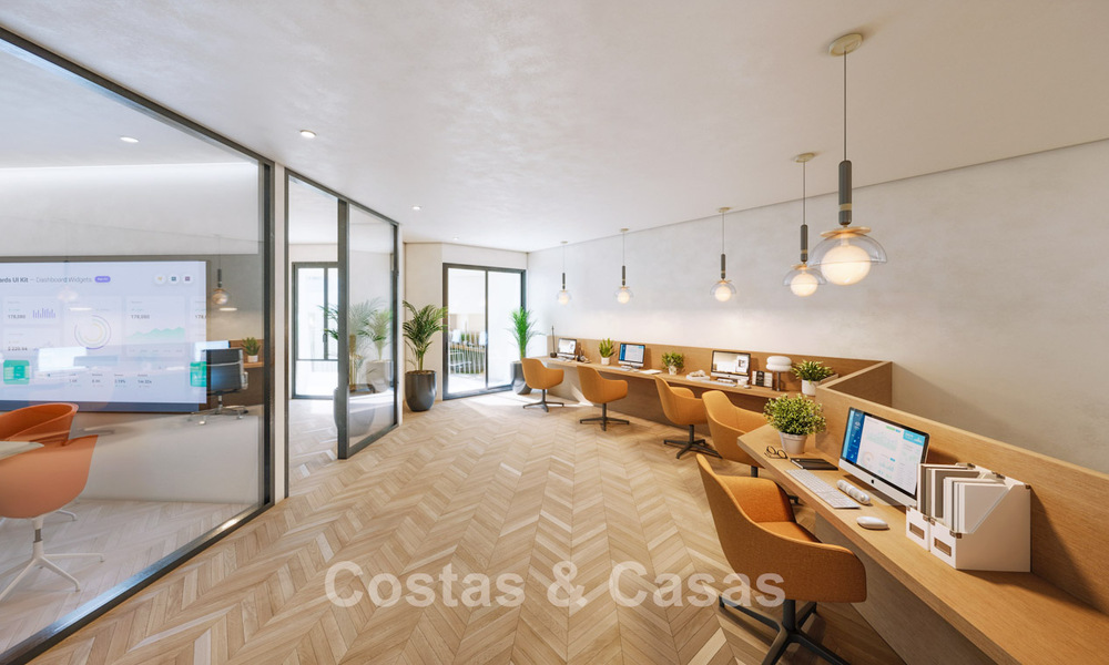 Nieuwe boutique appartementen te koop in een eerstelijnsstrand complex in La Duquesa, Manilva, Costa del Sol 801610
