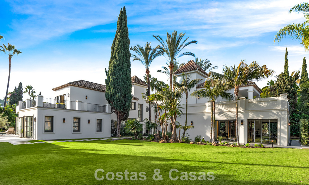 Elegante villa met Franse Provençaalse invloeden te koop in het begeerde Nueva Andalucia, Marbella 801767